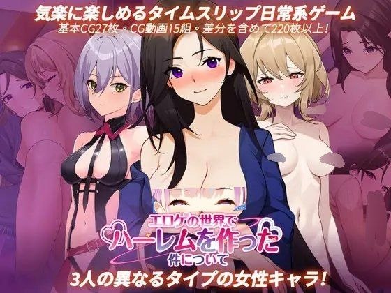 【安卓破解黄油】关于在黄游世界里创造后宫的这件事 （エロゲの世界でハーレムを作った件について）