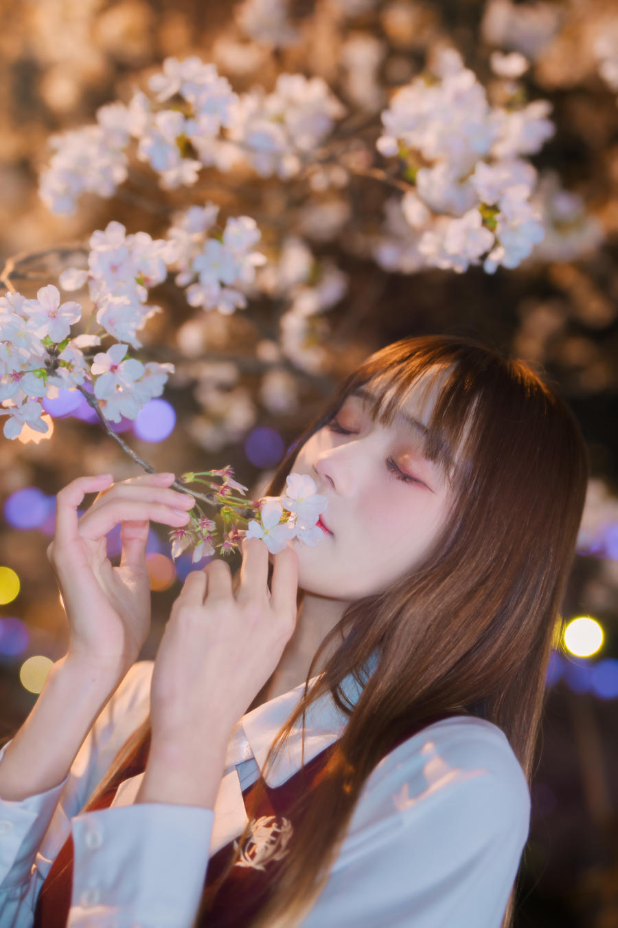 邂逅樱花雨_兔子Zzz不吃胡萝卜 – 写真美图作品在线欣赏