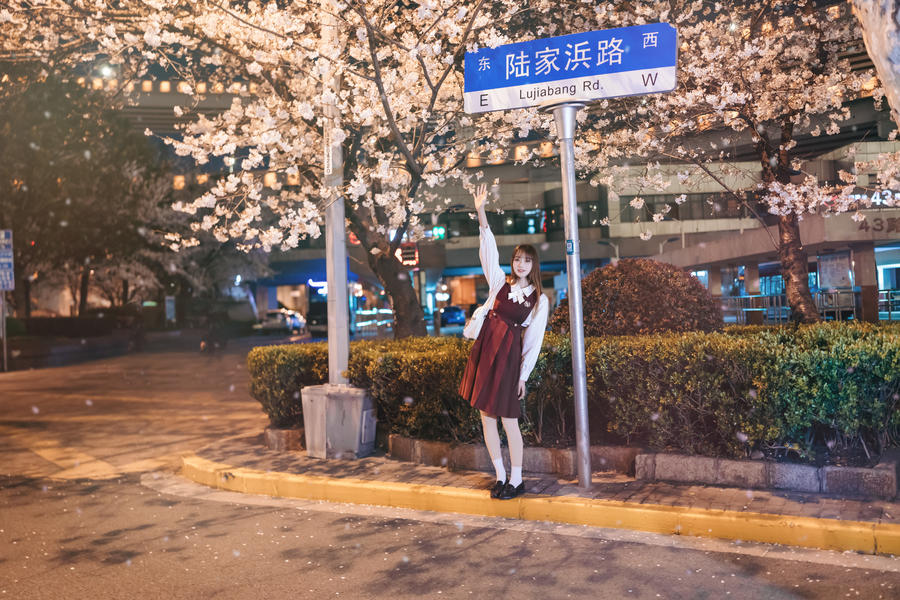 邂逅樱花雨_兔子Zzz不吃胡萝卜 – 写真美图作品在线欣赏