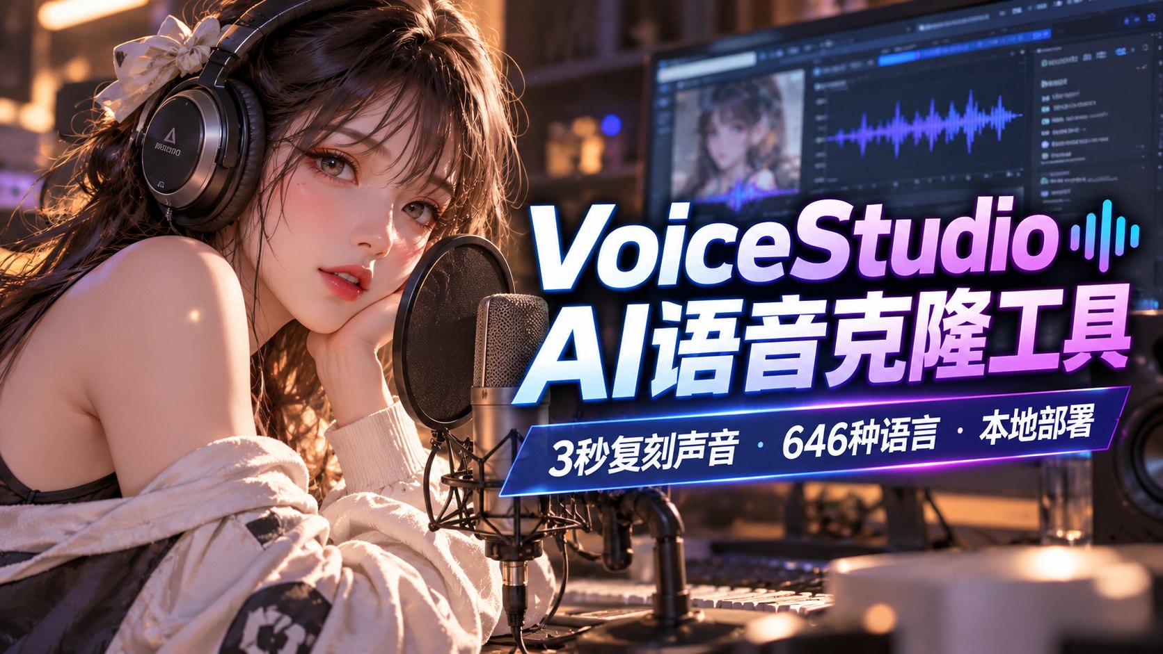 VoiceStudio AI语音克隆工具