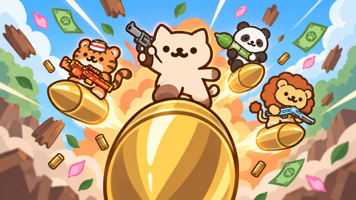 安卓枪手猫咪：放置射击RPG v1.1.64 无限货币
